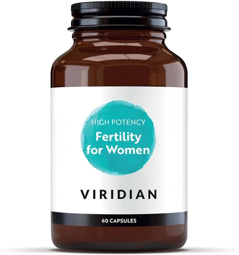 [BRSWIYYFCINACCT4] Viridian Fertility For Women 60 Veg Caps (Pro-Conception) New