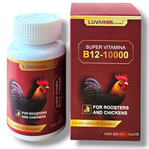 [BRSRAAQ5BZ5WEG34] B-12 200 Tablets for Birds Roosters