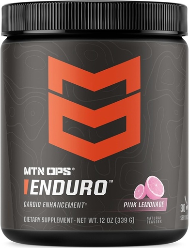 [BRSRAZAKC4IGMA36] MTN OPS Enduro Nitric Oxide Stim Free Pre Workout | Цитрат магния, L Arginine & L Citrulline Caffeine Free Preworkout | 30 сервирующих розовый лимонад