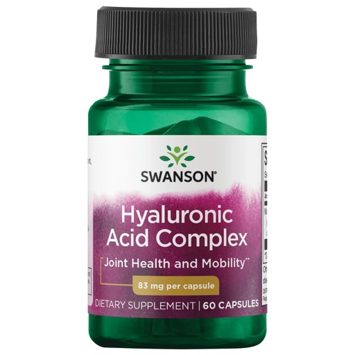 [BRSWIFIGDJ6GCE32] Swanson High Potency Hyal-Joint Hyaluronic Acid Complex 83 Milligrams 60 Capsules