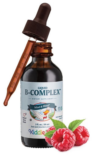[BRSWIZYHOMBRKGTK] Maxi Health Liquid Vitamin B Complex – 9 Essential B Vitamins Including B1 B6 B12 Drops – Supports Energy, Brain Function, & Immune Function Raspberry Kosher, 2 fl. oz.