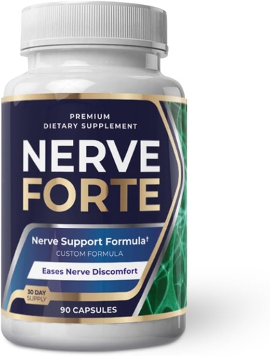 [BRSRAADROUPGO33K] – Advanced Neuropathy Support Supplement with Alpha-Lipoic Acid, Lion’s Mane, and Natural Ingredients – Promotes Nerve Health, Eases Pain, and Supports Comfort – 90 Capsules