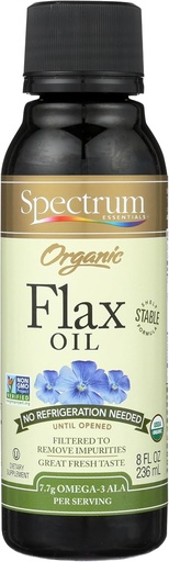 [BRSWIYQ3OQPWIGDM] Spectrum Omega 3 Flax Oil, 8 oz
