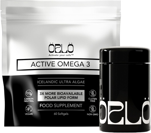 [BRSRMGIZDJ7RGE3Z] Orlo Omega 3 - Vegan Omega33 dodatek (EPA & DHA) - Extra Strength Fish Oil & Krill Alternative from Algae Oil (60 Mini Neškodlivý Softgels Kit)