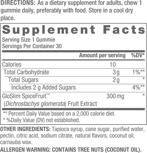 [BRSRAZY3CN7BSFLJ] OMI Gloslim Spictricity Gummies by Naomi Whittel - Klinical Research West African Spicspectives, Bioactive Polyfenolies - 30 Gummies, 30 Dienos tiekimas