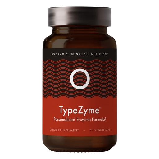 [BRSROYL4BEGW23LD] D'Adamo Personalized Nutrition TypeZyme - Digestive Enzyme (Blood Type O)