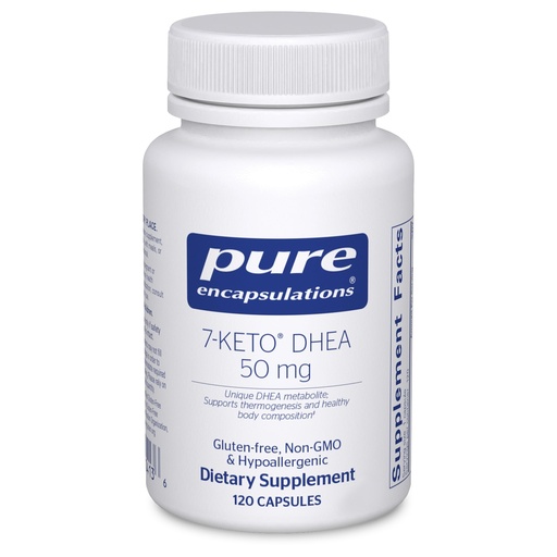 [BRSWIY37O4BWKFD2] Pure Encapsulations 7-Keto DHEA 50 mg | Unique DHEA Metabolite Supplement to Support Thermogenesis and Healthy Body Composition* | 120 Capsules