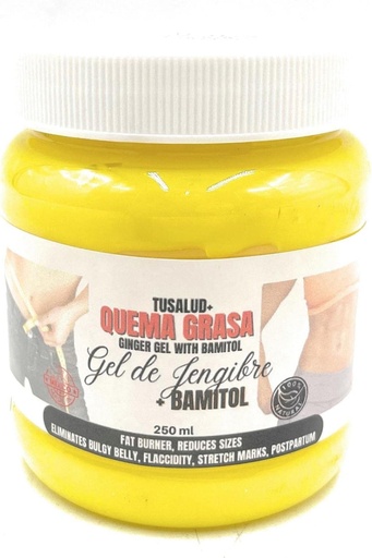 [BRSW2FQTOYHBY2D2] Ginger & Bamitol Slimming Body Gel – Natural Fat Reducer, 8.45 fl oz