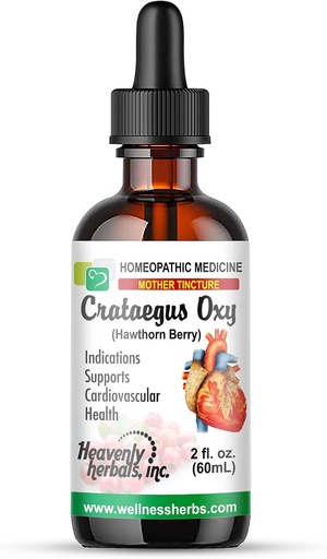 [BRSWGEATAAGRQYLF] Crataegus Oxyacantha Q - Mother Tincture - הות'ורן ברי פלט - תמיכה בריאות Cardiovascular ו Regulate Blood Circulation - Made in USA - 2 fl. Oz - Homeopathic Medicine