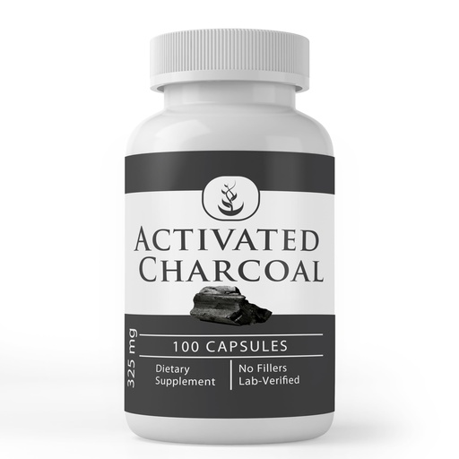 [BRSWG2YCOZ5QYA3Z] Pure Original Ingredients Activated Charcoal, (100 Capsules) Always Pure, No Additives Or Fillers, Lab Verified