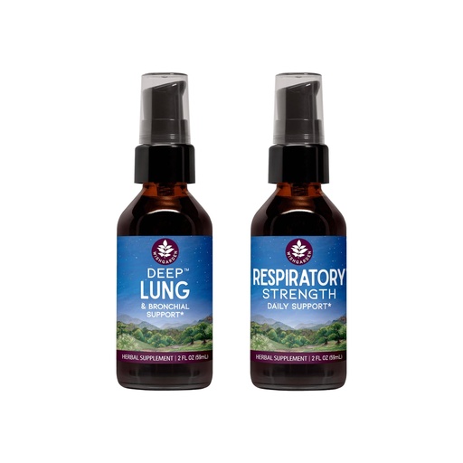 [BRSROHALOYOR42T4] WishGarden Herbs Healthy Breathing Bundle - Deep Lung Bronchial Support Lung Cleanse & Detox + Respiratory Tonic Supports Long-Term Lung Resilience and Better Lung Efficiency, 2oz Bundle