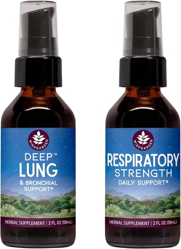 [BRSROHALOYOR42T4] WishGarden Herbs Healthy Breathing Bundle - Deep Lung Bronchial Support Lung Cleanse &amp; Detox Respiratory Tonic Supports Long-Term Lung Resilience and Better Lung Efficiency, 2oz Bundle