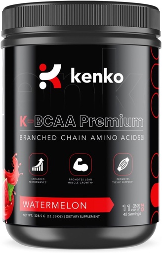 [BRSROZIPAAMBUETB] Kenko essentials K-BCAA Premium, Branched-Chain Amino acids (Watermelon)