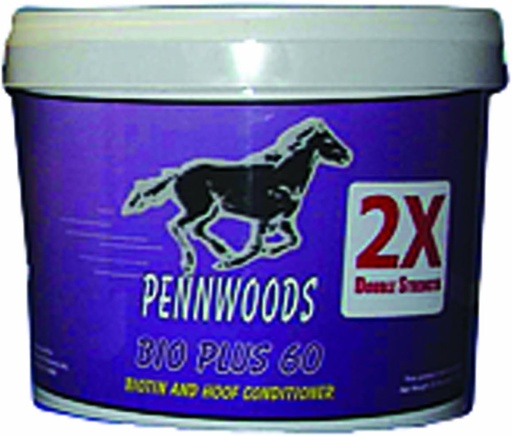[BRSWIZL4OR4B6ALA] 2X BIO PLUS 60 DOUBLE STRENGTH HORSE SUPPLEMENT
