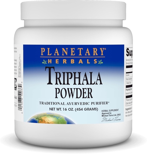 [BRSWIYQOAUNAE2Q7] Planetary Herbals: Triphala 16 oz. Powder