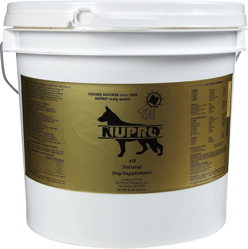 [BRSWIYT3BN5AOHLA] Nupro All Natural Dog Supplement (20 lb)