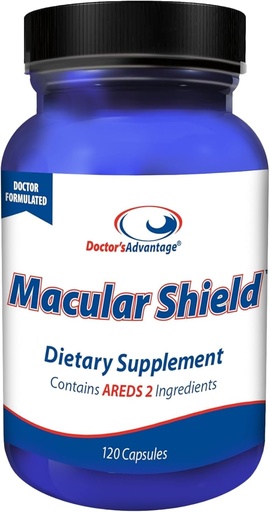 [BRSWIHQPB4AW2DY3] 医生的优势Macular盾眼维生素120 Capsules Lutein 和 Zeaxanthin 配有AREDS 2 → Macular Degeneration 支持材料