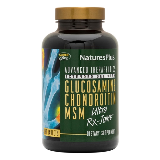 [BRSWYBLQPMHAAH3A] NaturesPlus Ultra Rx-Joint - 180 Tablets, Pack of 2 - Supports Healthy Joint Function - with Glucosamine, Chondroitin & MSM - Gluten Free - 120 Total Servings