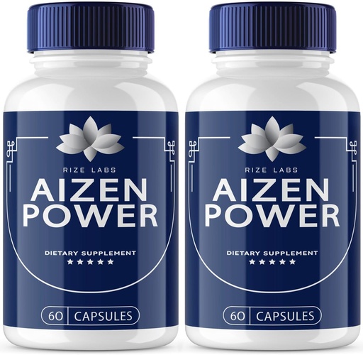 [BRSROGTQOQCWADLH] rize labs - Aizen Power for Men, All Natural Male Supplement to Boost Energy and Performance (120 Capsules)