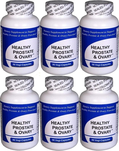 [BRSWIZIMDMOWA2DO] Healthy Prostate and Ovary Capsules 6-Pack (6 Bottles Contain a Total of 540 Capsules) - Concentrated Herbal Blend - Natural Dietary Supplement - Contains Vietnamese Crinum Latifolium Herb Extract & other Herbs - Prostate Nutrition