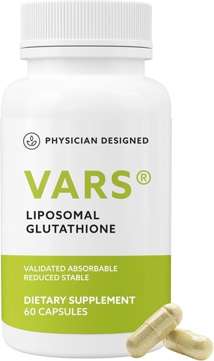 [BRSROHY2OIPBG2TF] Врач спроектировал капсулы VARS Liposomal Glutathione - запатентованная антиоксидантная жидкая диетическая добавка, антивозрастная, детоксикация, укрепляющая иммунная система, энергоменеджмент, осветление кожи, 60