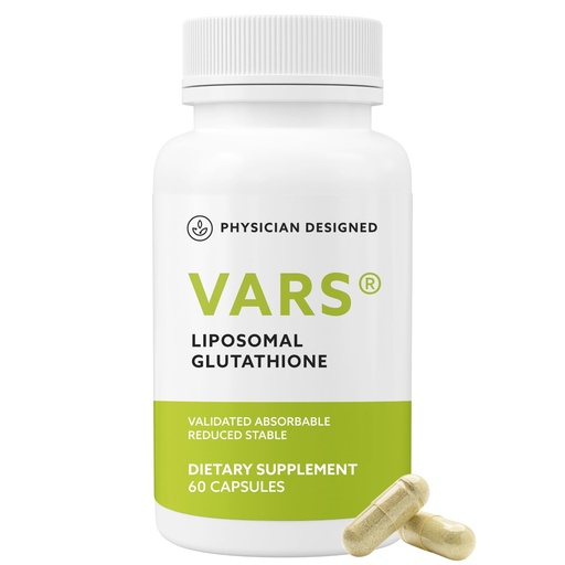 [BRSROHY2OIPBG2TF] Physician Designed VARS Liposomal Glutathione Capsules - Patented Antioxidant Liquid Dietary Supplement, Anti-Aging, Detoxification, Fortify Immune System, Energy Management Skin Brightening, 60 count
