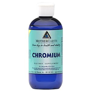 [BRSWIZQZBIMQA2IZ] Mother Earth Minerals Ionic Liquid Chromium Supplement High Absorption Angstrom Chromium Mineral Drops for Metabolic Support, Nutrient Utilization & Cellular Energy Balance, 8 oz