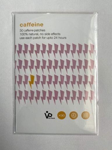[BRSWIGDZDEAAY3TE] VIE Caffeine Patches, 30 Patches, 30 Days Supply