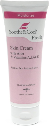 [BRSWIYQPAYFAIADY] Medline Soothe & Cool Skin Cream 2 oz