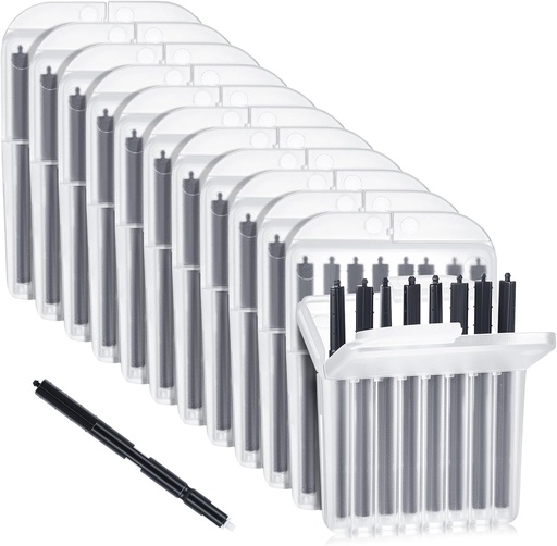 [BRSROZICBAMA2AI3] TrelaCo 96 Pcs Hearing Aid Ear Wax Guard Filter Cerumen Stop Cleaning Tool Accessories Hearing Aid Cleaning Kit with Carry Case Compatible with Phonak, Widex, Resound Wax Traps, 12 Packs