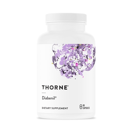 [BRSWIYQPAQIRSCQ3] THORNE - Diabenil - Support for Maintaining Health* - with Chromium, ALA, and Quercetin Phytosome - 90 Capsules