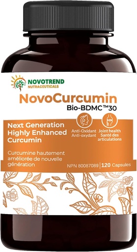 [BRSRO233CMNRU2TH] NovoCurcumin-Next Generation Highly Enhanced Curcumin- 120 Capsules