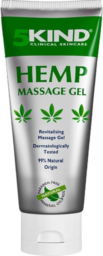 [BRSWYZQKOIGQACA2] 5kind Hemp Active Gel 3.4 fl oz- Hemp Cream Maximum Strength - Natural Soothing Relief Joint Gel - Muscle Rub for Lower Back, Joints, Neck, Knees and Shoulders - Maximum Strength Hemp Cream