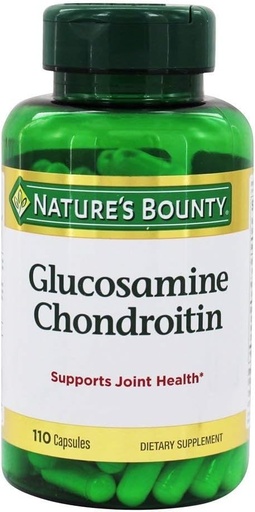 [BRSWIF3YDIBAMGQ7] Nature's Bounty Glucosamine Chondroitin Complex Capsules 110 ea