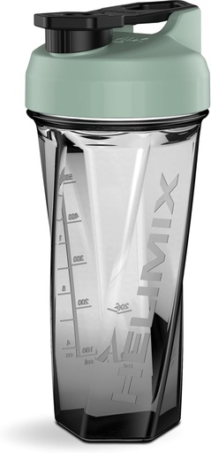 [BRSRMA3YBAMBU3YZ] HELIMIX 2.0 Vortex Blender Shaker Bottle Holds upto 28oz | No Blending Ball or Whisk | USA Made | Portable Pre Workout Whey Protein Drink Shaker Cup | Mixes Cocktails Smoothies Shakes | Top Rack Safe