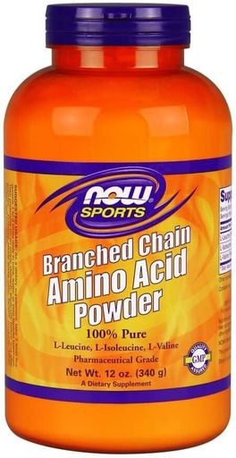 [BRSWIYAFB4MAAFT2] Now Foods Branched Chain Amino Acid Powder, 12oz ( Multi-Pack)