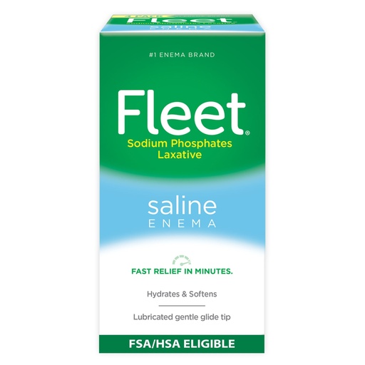 [BRSWIY3YDN5RYGY5] Fleet Laxative Saline Enemas for Constipation Relief for Adults, Fast and Effective, 4 Bottles per Pack, 4.5 Fl Oz Each