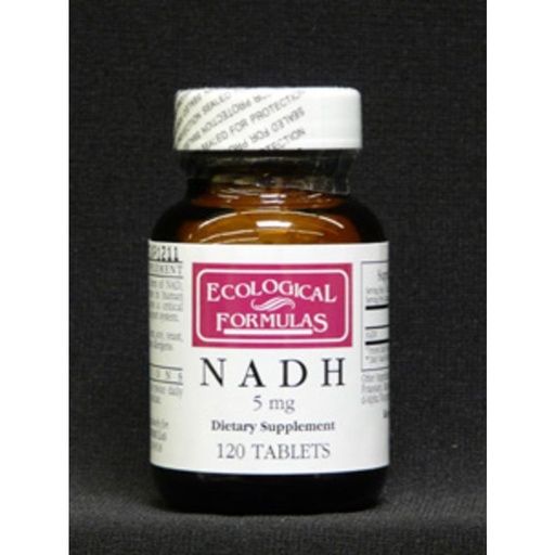 [BRSWI237ON5BKDY3] Ecological Formulas Nadh Tablet, 5 mg, 120 Count