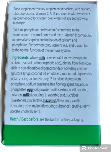 [BRSROEIFOJ7QIA3X] Tiens Super Calcium Powder for Kids - Children's Calcium Supplement, Kid-Friendly Calcium Powder to Ensure Strong Bones