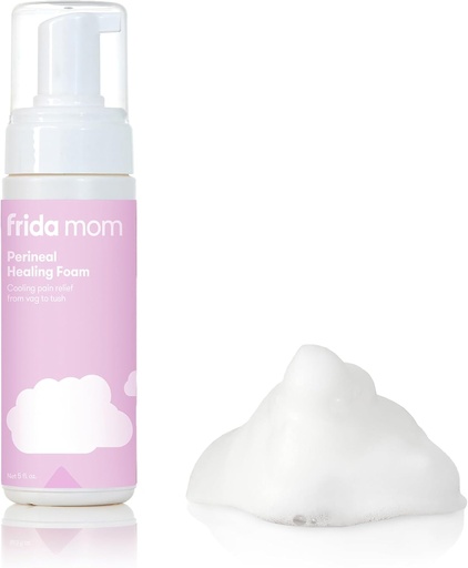 [BRSWGBQBA4NB4ETZ] Frida Mom Witch Hazel Perineal Healing Foam for Postpartum Care, Cooling Pain Relief and Hemorrhoid Treatment, 5 Fl Oz