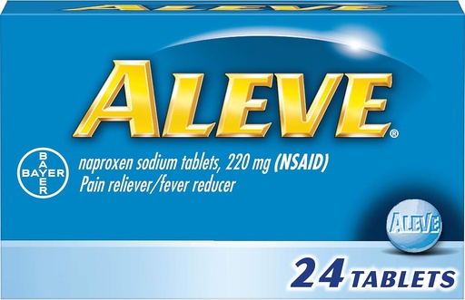 [BRSWIZT5A56RKA3M] Aleve Caplets, 24-Count (Pack of 2)