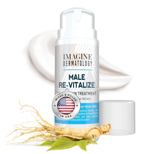 [BRSWGBA7OUBAGGTD] Original Male Re-Vitalize Penile Health Relief Cream Soothe Protect Irritated Chaffed Skin TSA Compliant Size (3.3fl oz/ 100ml)