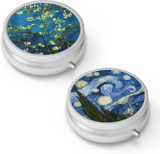 [BRSW2FA2CVYA4CTK] Pill Box 3 Karşılaştırma Küçük Pill Vakası, Pocket veya Purse Pill Organize Pill Konteynerleri Vitaminleri, İlaçları, Balık Yağı ve Supplements(2ücretli)