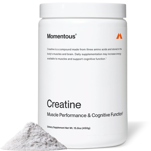 [BRSWYZYTPIMWY3TG] Momentous Creatine Monohydrate Powder - Creatine Powder - Supports Strength, Lean Muscle, & Recovery for Men & Women - NSF Certified for Sport - 5 g per Serving - 90 Servings