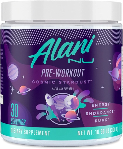[BRSW2ELYO4NA2YI3] Ali Nu Pre Workout Powder Cosmic Stret  2001- 2008 Ainoergy Akon Abdoudore, 2001-200 mg Caffeine L- Thean- Alanine, Citrullina, danka 30 Servings