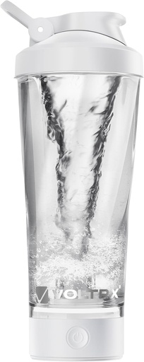 [BRSWGCQDOYDRADL6] VOLTRX Premium Electric Protein Shaker Bottle, Made with Tritan - BPA Free - 24 oz Vortex Portable Mixer Cup/USB Rechargeable Shaker Cups for Protein Shakes