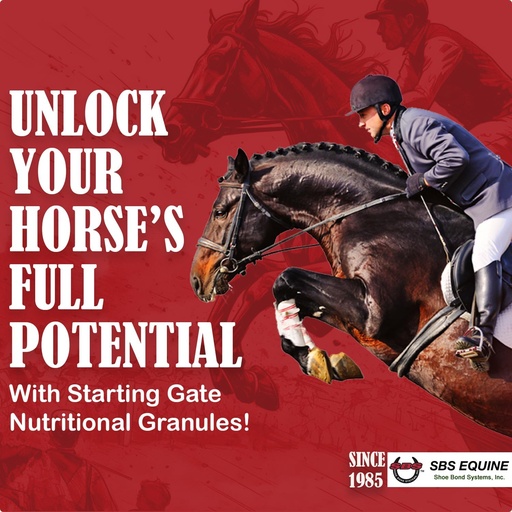 [BRSWIZYTBQFB6HDG] SBS Equine Start Gate Granule - Horse Stomach Ulcer Treatment & Ulcer Relief, konjski dodatek Formula Scoop za krmo, Perfect Prep kot Hoof dodatek (5 Galon)