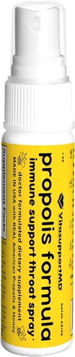 [BRSRAA3YC4IRSAY6] VITASUPPORTMD Propolis Formula Throat Spray - Doctor Formulated, Made in The USA for Immune Support with Natural Antioxidants, 1 fl oz