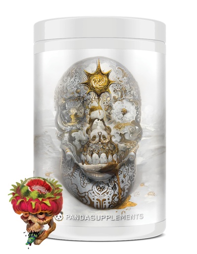 [BRSROHYDPMFAO3T7] Underground Bio Labs/Panda Supps Skull:Nootropic Pre-Workout,403mg Caffeine, Tunnel Vision Focus,Pumps, Unparalled Energy (40 Scoops) (Dragonfruit Watermelon Candy) Skull Crusher