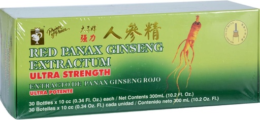 [BRSWIZI3OUFBYC3I] Prince of Peace Red Panax Ginseng Extractum Ultra Strength - 30 Vials